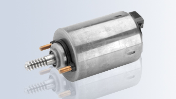 Continuous positioning of eccentric shaft to adjust valve lift.