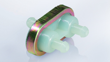 Anti-drain-back valves prevent any return flow of washer fluid, improving the reaction time of the washer system and fitting into the nozzle assembly.