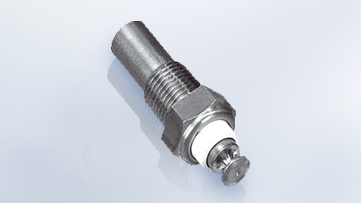 Temperature senders are used to measure different media in connection with an electrical display unit.